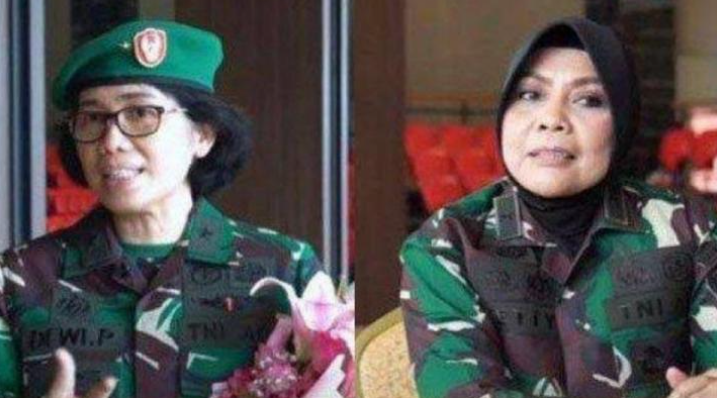 Ini Sosok 2 Wanita Petinggi TNI AD: Brigjen Dewi Puspitorini dan Brigjen Tetty Melina